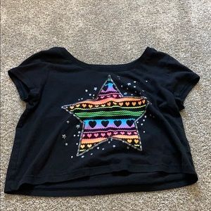 Justice crop top